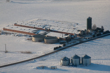 Wintzenbach (Elsass) im Bundesland Bas-Rhin, Frankreich von der Drohne aus gesehen