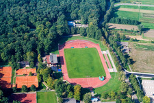 Bienwaldstadion Kandel im Bundesland Rheinland-Pfalz, Deutschland