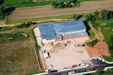 Neubau Mehrzweckhalle Bienwaldhalle Kandel im Bundesland Rheinland-Pfalz, Deutschland