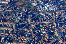 Gedächtniskirche der Protestation und kathol. Kirche St. Joseph ttp:/// in Speyer im Bundesland Rheinland-Pfalz, Deutschland