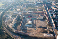 Luftaufnahme von Landau in der Pfalz im Bundesland Rheinland-Pfalz, Deutschland