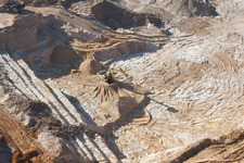 Riedseltz im Bundesland Bas-Rhin, Frankreich von der Drohne aus gesehen