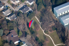 Luftaufnahme von Landau in der Pfalz im Bundesland Rheinland-Pfalz, Deutschland