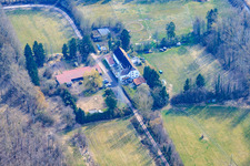 Reitstall in Bellheim im Bundesland Rheinland-Pfalz, Deutschland