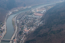 Luftbild von Ortsteil Schlierbach in Heidelberg im Bundesland Baden-Württemberg, Deutschland