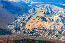 Neubaugebiet Kraichgaustr,./Odenwaldstraße in Erschliesung im Ortsteil Kleingemünd in Neckargemünd im Bundesland Baden-Württemberg, Deutschland