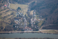 Ortschaft jenseits des Neckars im Ortsteil Neuhof in Neckargemünd im Bundesland Baden-Württemberg, Deutschland