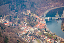 Schloß Hirschhorn im Bundesland Hessen, Deutschland