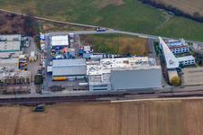 KLEIBERIT SE & Co. KG in Weingarten im Bundesland Baden-Württemberg, Deutschland von oben
