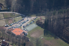 Schorbach im Bundesland Moselle, Frankreich aus der Luft