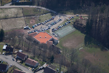 Schorbach im Bundesland Moselle, Frankreich von oben gesehen
