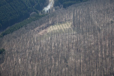 Luftaufnahme von Petit-Réderching im Bundesland Moselle, Frankreich
