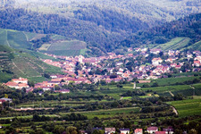 Ortsteil Steinbach in Baden-Baden im Bundesland Baden-Württemberg, Deutschland aus der Vogelperspektive
