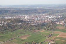 Leonberg im Bundesland Baden-Württemberg, Deutschland von oben