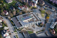 Johannes-Kepler-Gymnasium, Lindenstr in Leonberg im Bundesland Baden-Württemberg, Deutschland aus der Luft