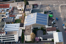 Luftbild von METDRA Metall- und Drahtwarenfabrik GmbH, Dieselstr im Ortsteil Eltingen in Leonberg im Bundesland Baden-Württemberg, Deutschland