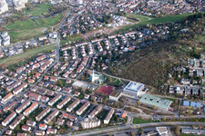 Luftaufnahme von August-Lämmle-Schule, Gerlinger Straße im Ortsteil Ramtel in Leonberg im Bundesland Baden-Württemberg, Deutschland