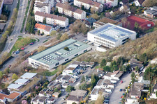 Drohnenbild von August-Lämmle-Schule, Gerlinger Straße im Ortsteil Ramtel in Leonberg im Bundesland Baden-Württemberg, Deutschland