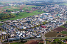Gewerbegebiet und Firmenansiedlung Weilimdorf Nord in Weilimdorf in Stuttgart im Bundesland Baden-Württemberg, Deutschland