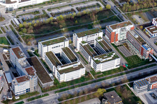 Verwaltungsgebäude des Unternehmens der Vodafone D2 GmbH Niederlassung Süd-West in Weilimdorf in Stuttgart im Bundesland Baden-Württemberg, Deutschland