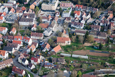 Johanneskirche im Ortsteil Stammheim in Stuttgart im Bundesland Baden-Württemberg, Deutschland