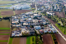 Gewerbegebiet und Firmenansiedlung Am Wammesknopf in Stammheim in Stuttgart im Bundesland Baden-Württemberg, Deutschland