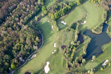 Soufflenheim , Golfclub Soufflenheim Baden-Baden im Bundesland Bas-Rhin, Frankreich aus der Luft
