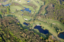 Soufflenheim , Golfclub Soufflenheim Baden-Baden im Bundesland Bas-Rhin, Frankreich aus der Luft betrachtet