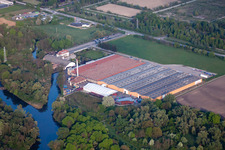 Rohrwiller im Bundesland Bas-Rhin, Frankreich von oben