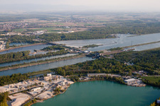 Gambsheim, Schleuse im Bundesland Bas-Rhin, Frankreich