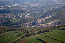 Luftbild von Hombourg-Haut im Bundesland Moselle, Frankreich