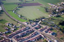 Luftbild von Charency-Vezin im Bundesland Meurthe-et-Moselle, Frankreich