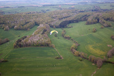 Luftbild von Fromy im Bundesland Ardennes, Frankreich