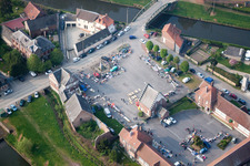 Vendhuile im Bundesland Aisne, Frankreich aus der Luft