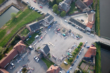 Vendhuile im Bundesland Aisne, Frankreich vom Flugzeug aus