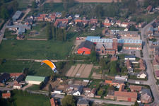Luftbild von Haplincourt im Bundesland Pas-de-Calais, Frankreich