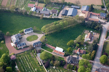 Luftaufnahme von Hendecourt-lès-Ransart im Bundesland Pas-de-Calais, Frankreich