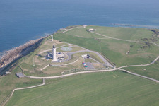 Schrägluftbild von Französische Kanalküste Cap Le Gris Nez in Lille in Nord-Pas-de-Calais Picardie in Audinghen, Frankreich