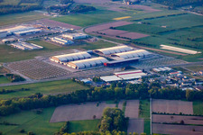 Neue Messe im Ortsteil Forchheim in Rheinstetten im Bundesland Baden-Württemberg, Deutschland