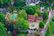 Luftbild von Villen am Parkring x Ziegelbergstr in Jockgrim im Bundesland Rheinland-Pfalz, Deutschland
