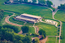 Restaurant und Reitstall Kollerinsel in Brühl im Bundesland Baden-Württemberg, Deutschland