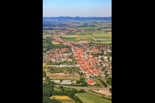 Stadt von Osten in Kandel im Bundesland Rheinland-Pfalz, Deutschland von oben