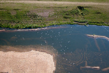 Deponie bei Ripple im Bundesland England, Großbritanien