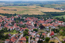 Schrägluftbild von Ortsteil Timmenrode in Blankenburg im Bundesland Sachsen-Anhalt, Deutschland