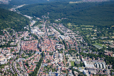 Ettlingen im Bundesland Baden-Württemberg, Deutschland aus der Luft