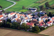 Luftbild von Saarstr in Kandel im Bundesland Rheinland-Pfalz, Deutschland
