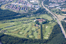 Hofgut Scheibenhardt Golfclub in Ettlingen im Bundesland Baden-Württemberg, Deutschland