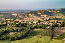 Sant'Ippolito im Bundesland The Marches, Italien