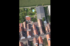 Kandel, Saarstr im Bundesland Rheinland-Pfalz, Deutschland von oben gesehen