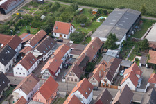 Kandel, Saarstr im Bundesland Rheinland-Pfalz, Deutschland von einer Drohne aus